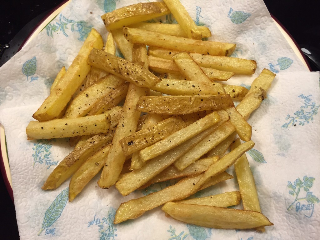 homemade fries