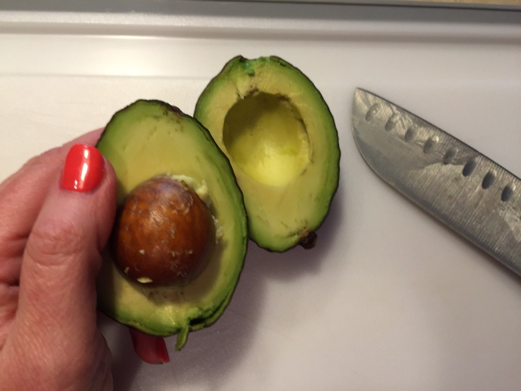 How to remove the seed from an avocado