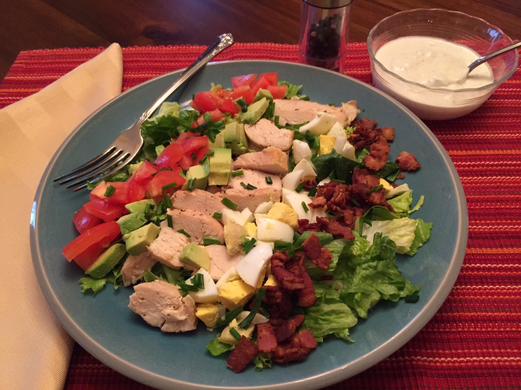 Cobb Salad with Blue Cheese Dressing