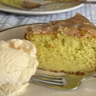 Pistachio Pudding Cake