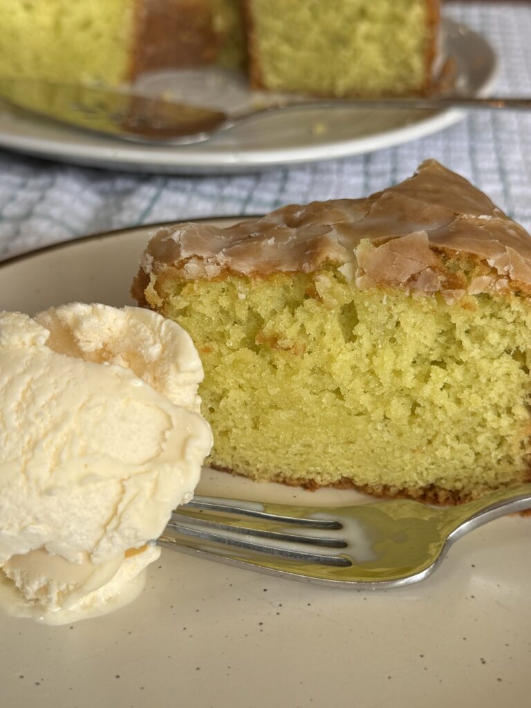 Pistachio Pudding Cake