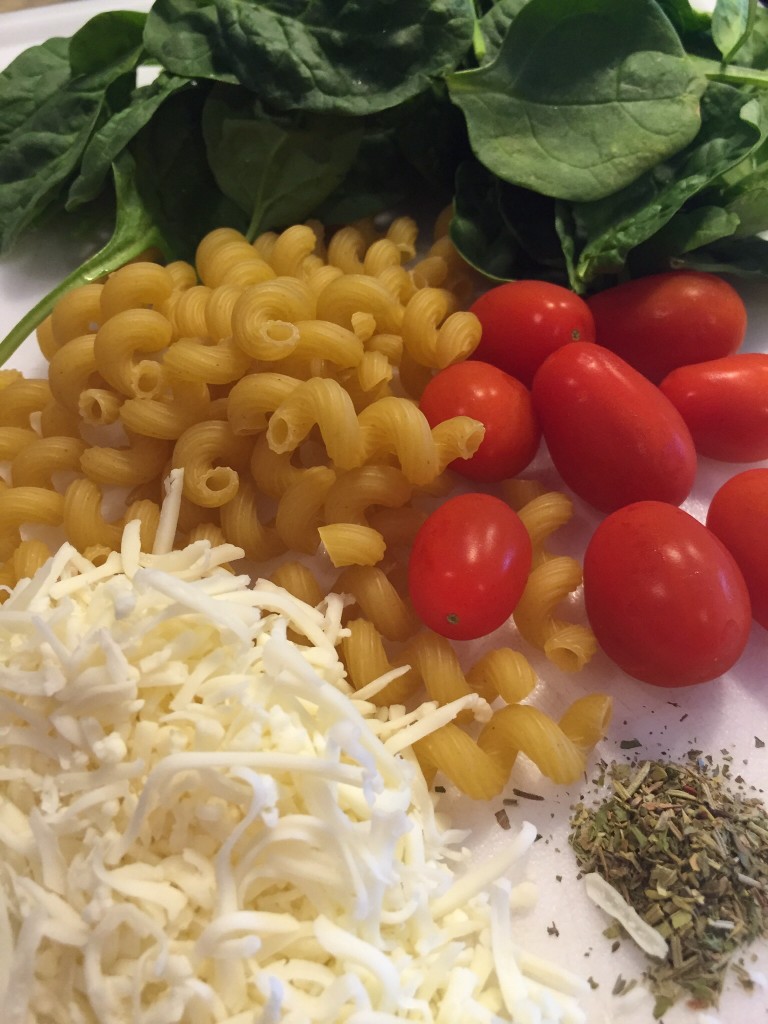 Ingredients to make Pan Seared Cod with Cavatappi.