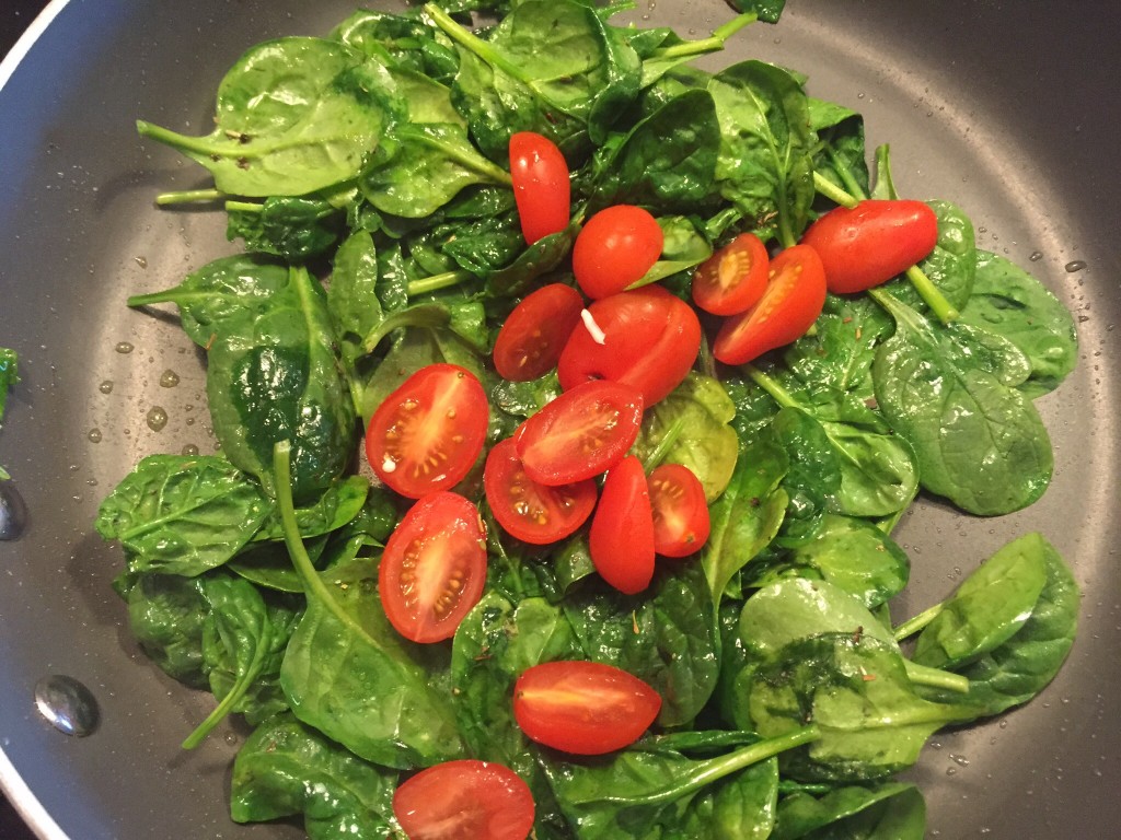 Spinach and Tomato Cavatappi