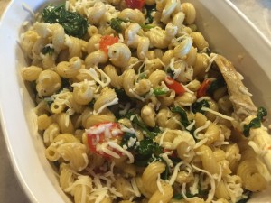 Spinach and Tomato Cavatappi