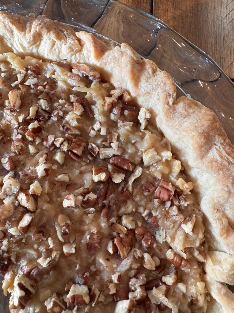 German Chocolate Pie