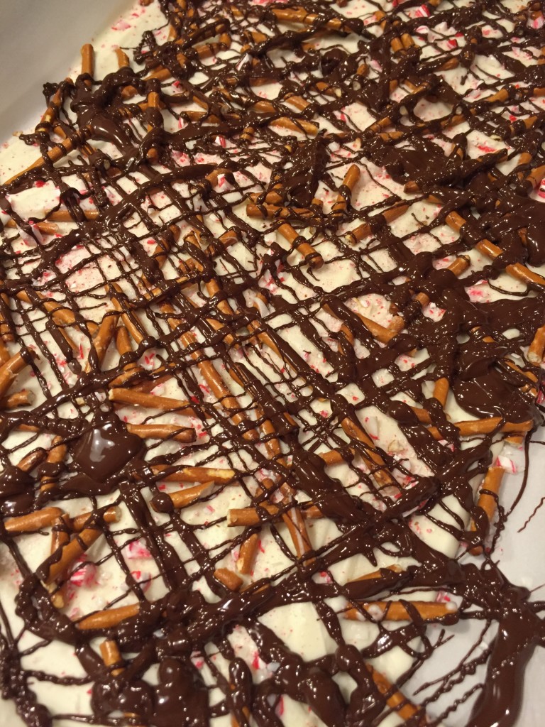 White Chocolate Pretzel Bark