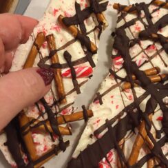 White Chocolate Pretzel Bark