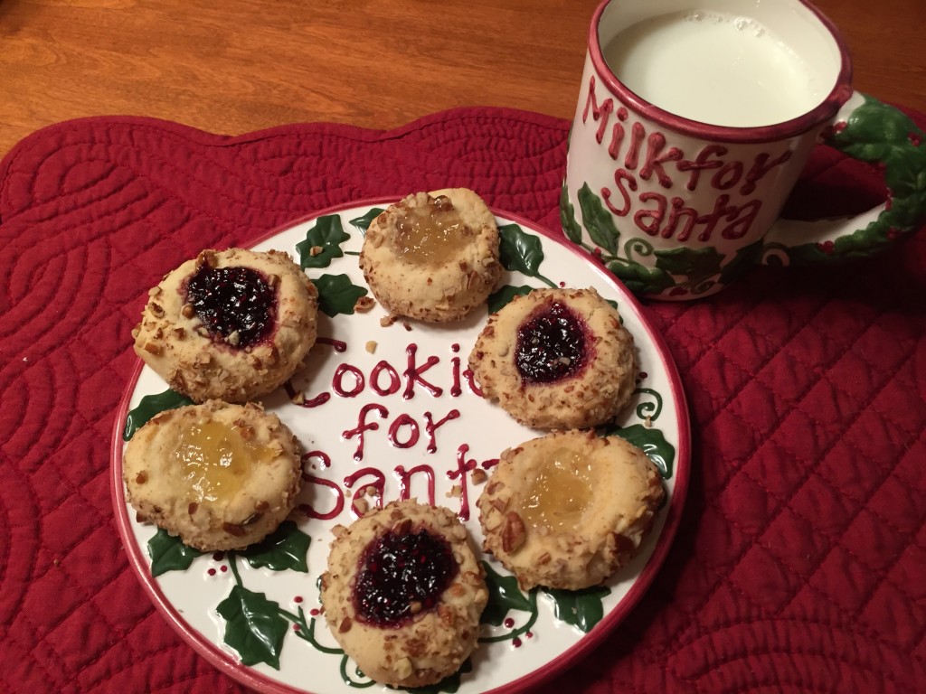 Dad's Thumbprint Cookies