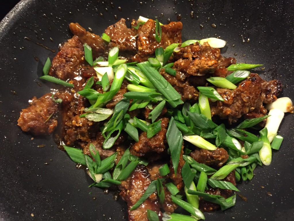 Mongolian Beef and Rice