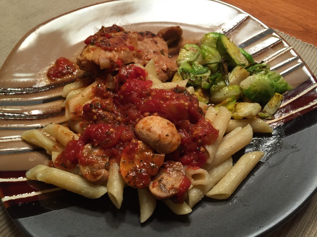 Easy Chicken Cacciatore