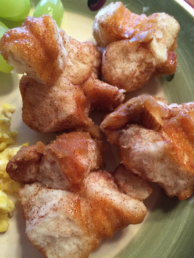 Pull apart bread.