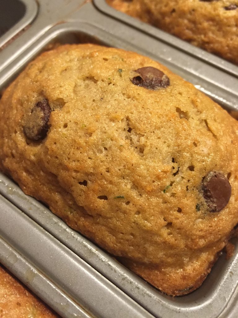 Chocolate Chip Zucchini Bread