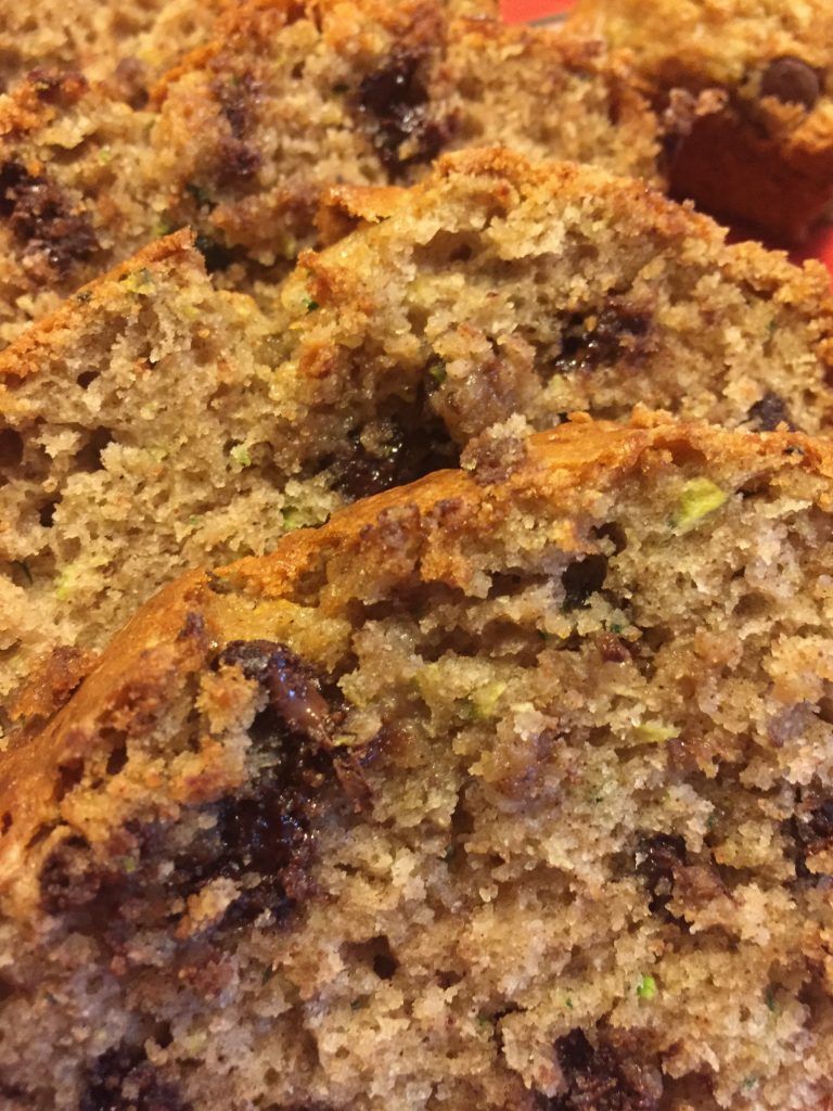 Chocolate Chip Zucchini Bread