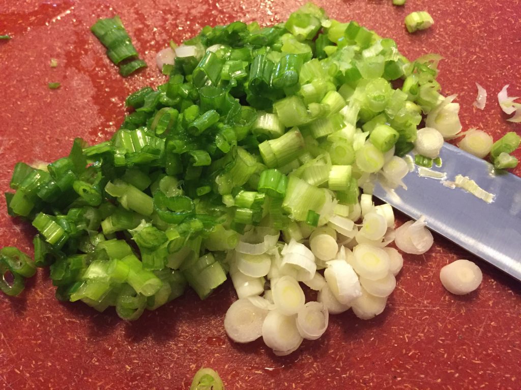 chopped green onions