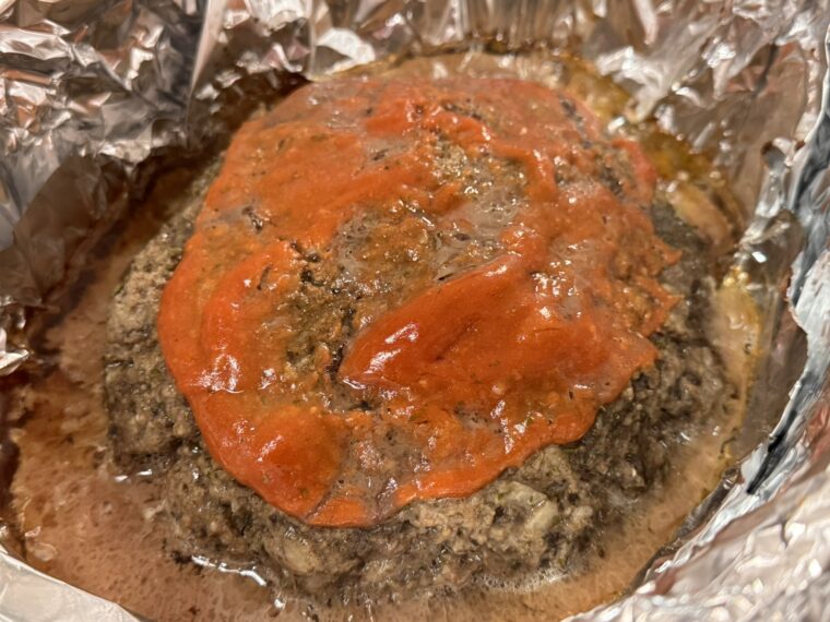 Slow-Cooker Mushroom Meatloaf