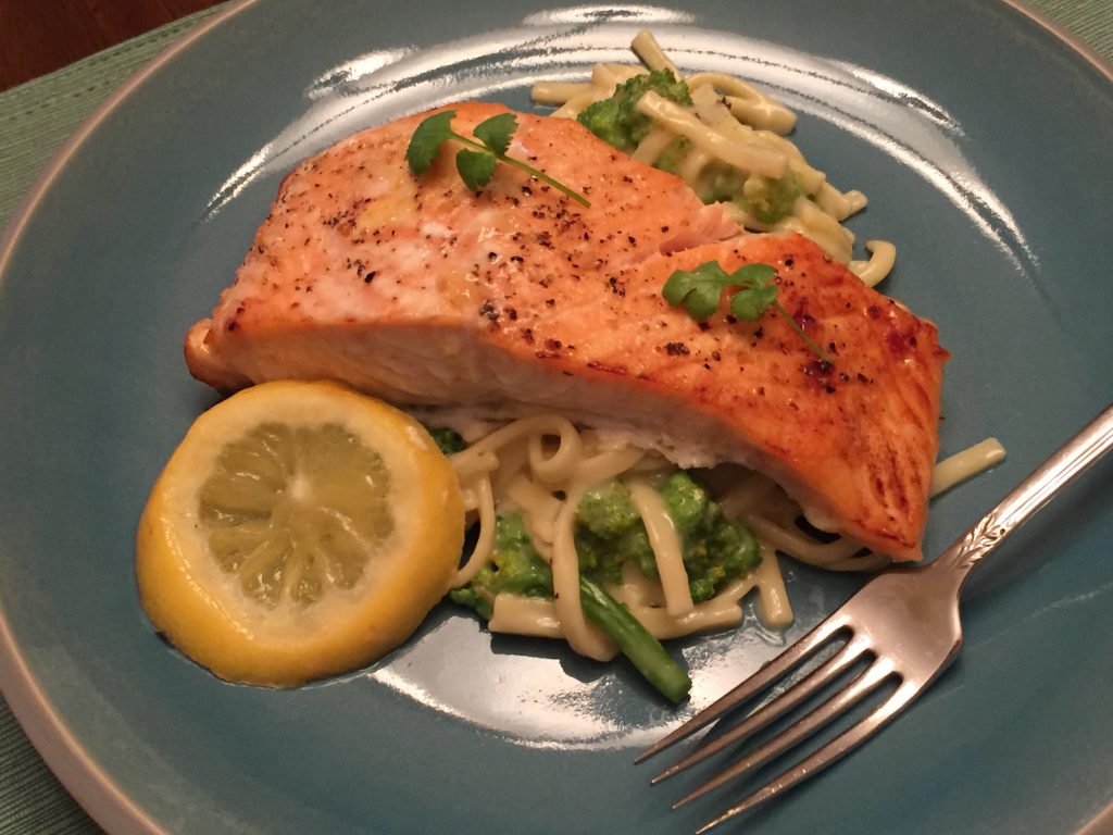 Honey Garlic Lime Salmon