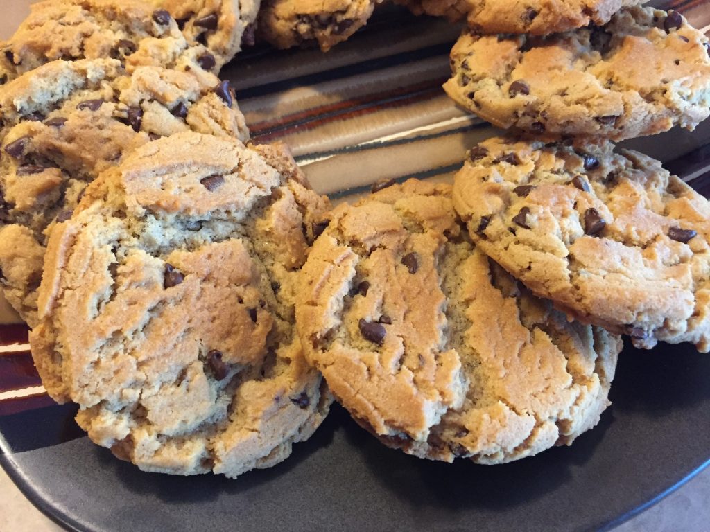 Peanut Butter Chocolate Chip Cookies - Rave About Food