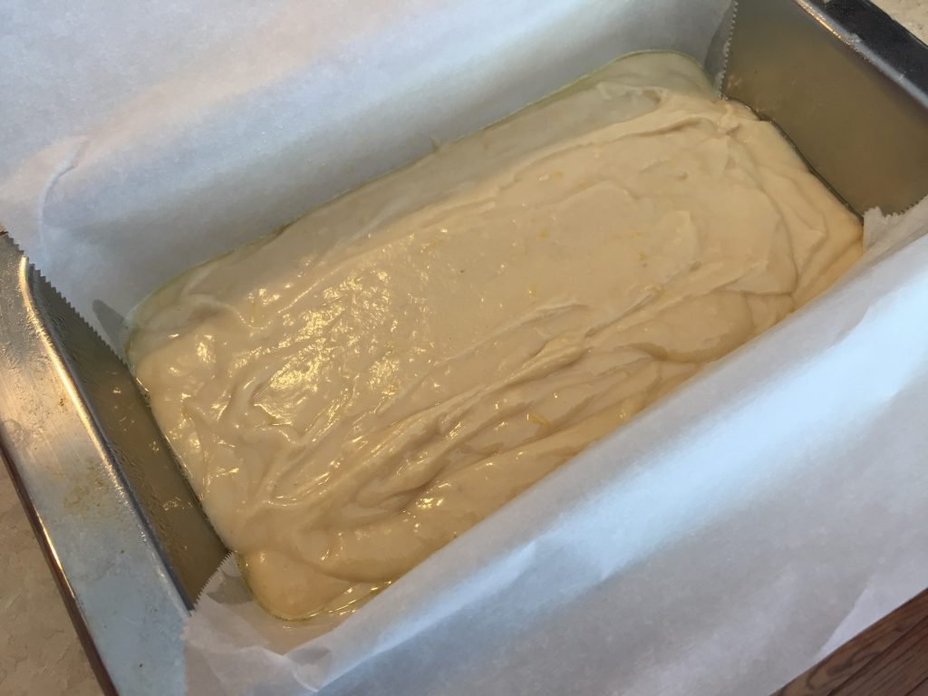 Lemon Yogurt Cake battere