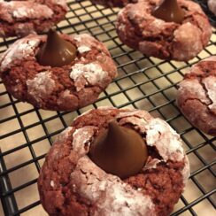 Red Velvet Kiss Cookies