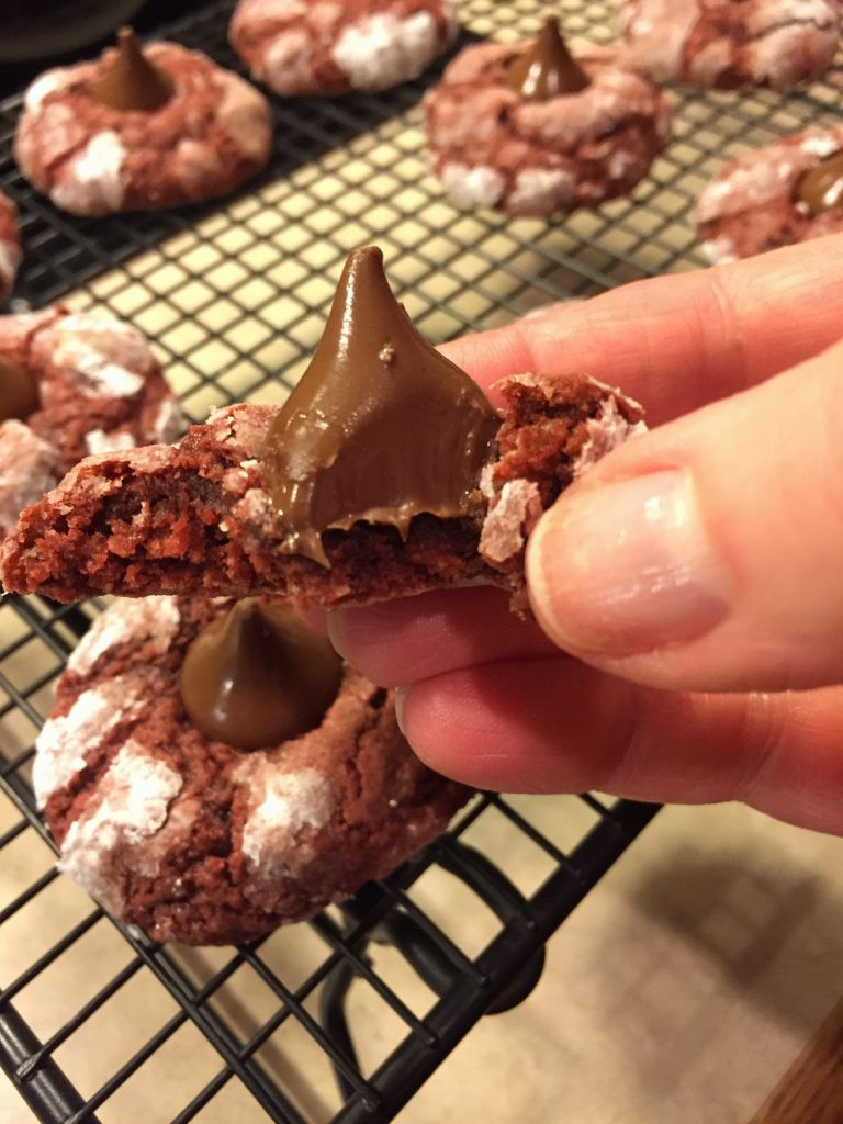 Red Velvet Kiss Cookies