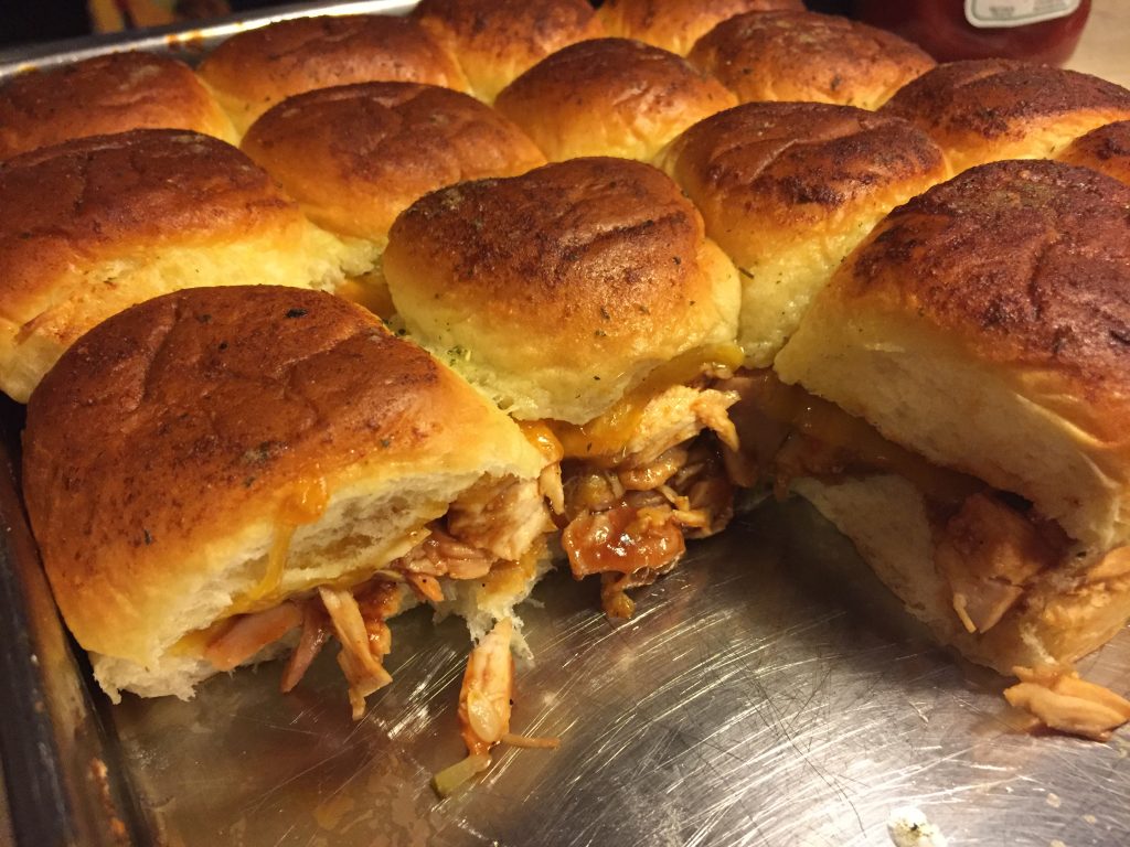 BBQ Chicken Sliders