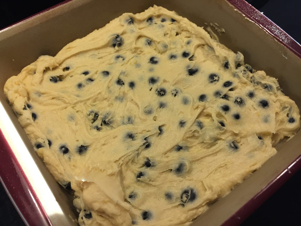 Buttermilk Blueberry Breakfast Cake