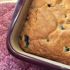 Buttermilk Blueberry Breakfast Cake