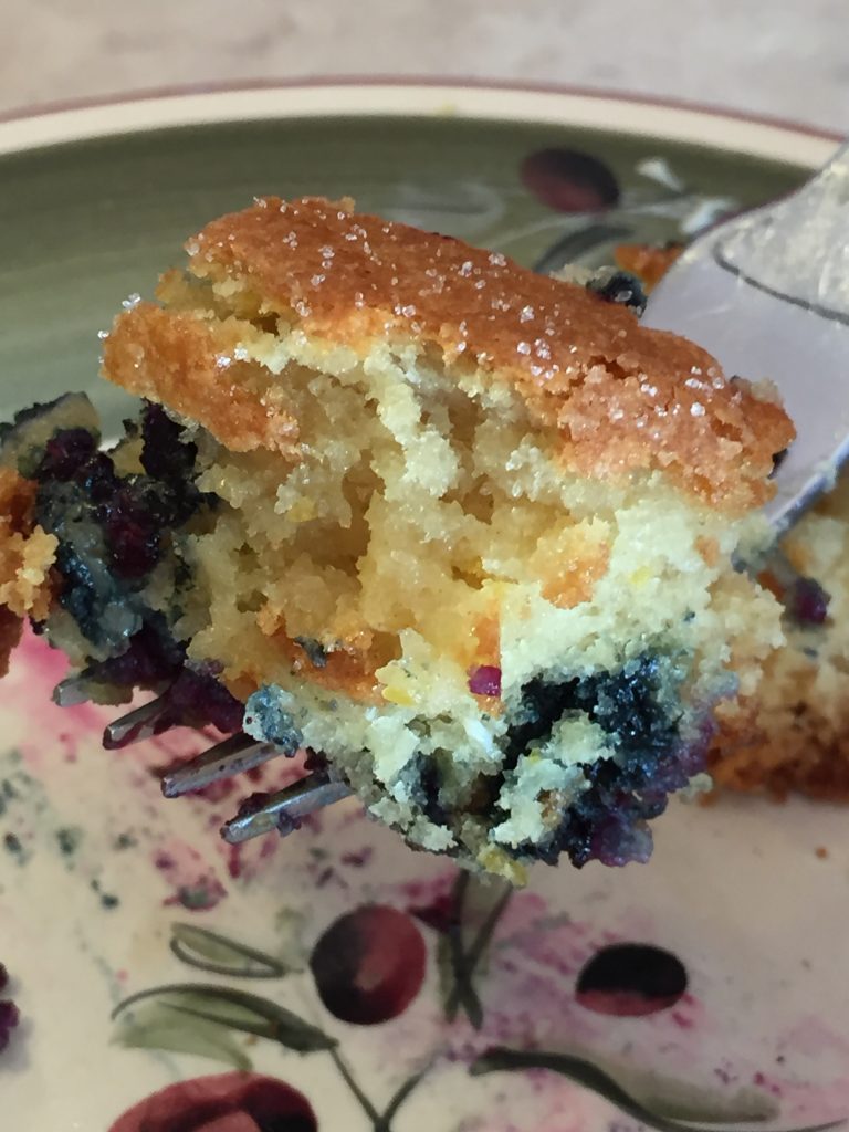 Buttermilk Blueberry Breakfast Cake