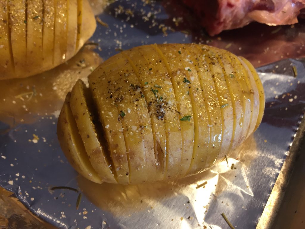 Hasselback Potatoes