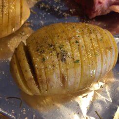 Hasselback Potatoes