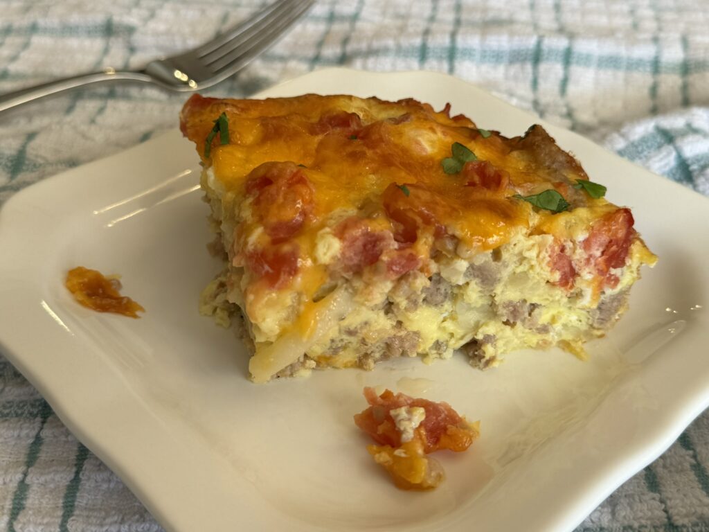 Hash Browns and Egg Bake