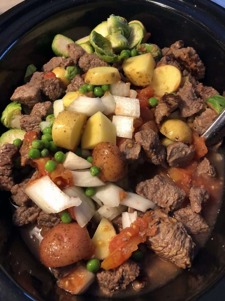 Beef and Brussels Sprouts Stew