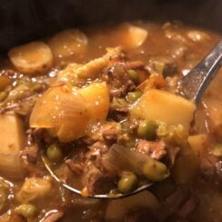 Slow-Cooker Beef and Brussels Sprouts Stew