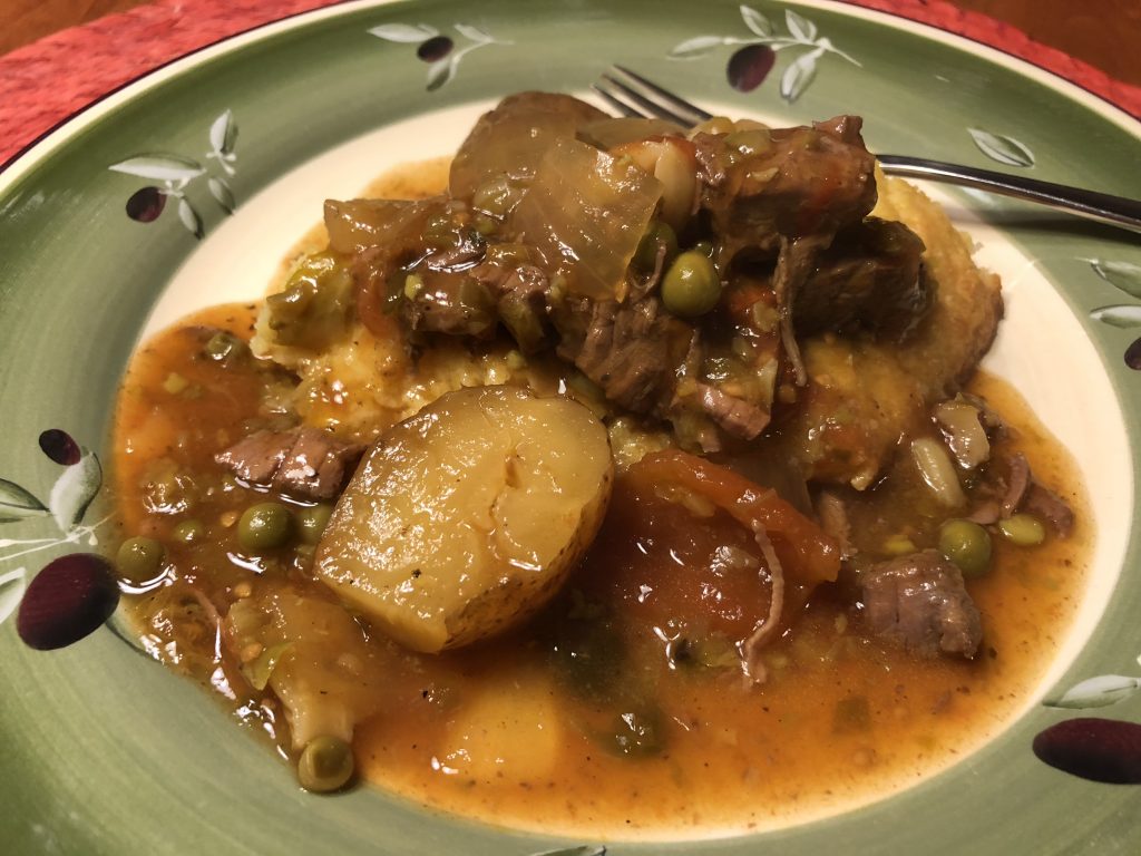 Slow Cooker Beef and Brussels Sprouts Stew