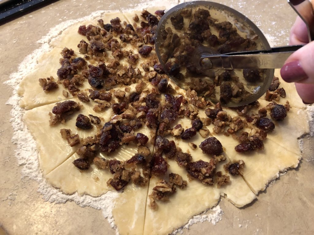 Cranberry Pecan Rugelach