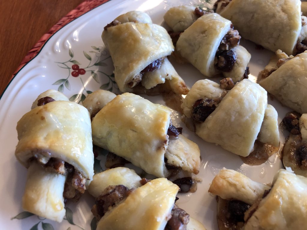 Cranberry Pecan Rugelach