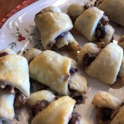 Cranberry Pecan Rugelach