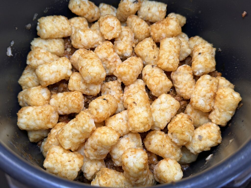 Cheeseburger Tater Tots