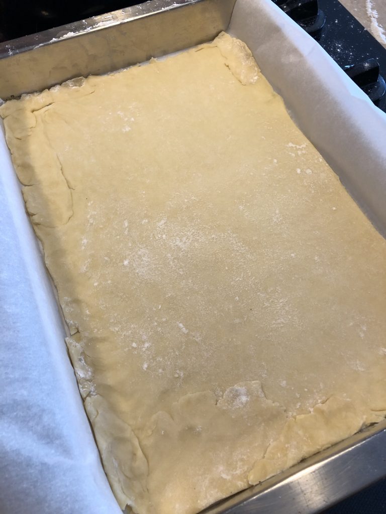 slab pie crust