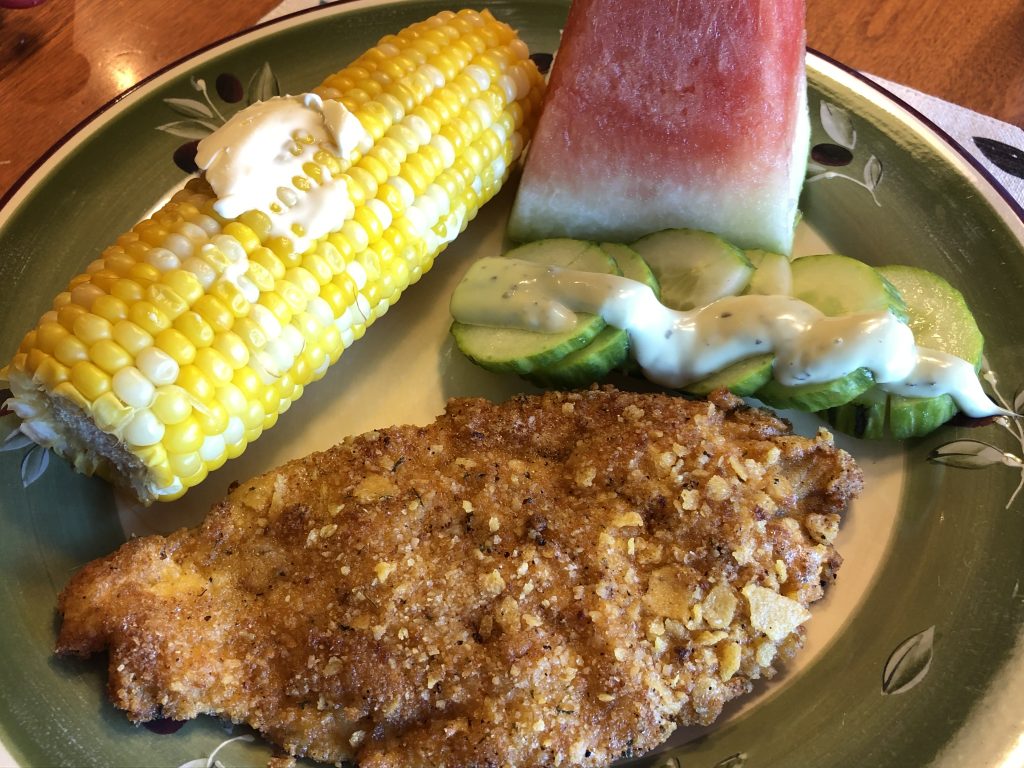 Corn Chip Crusted Catfish