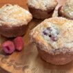 Lemon Raspberry Streusel Muffins