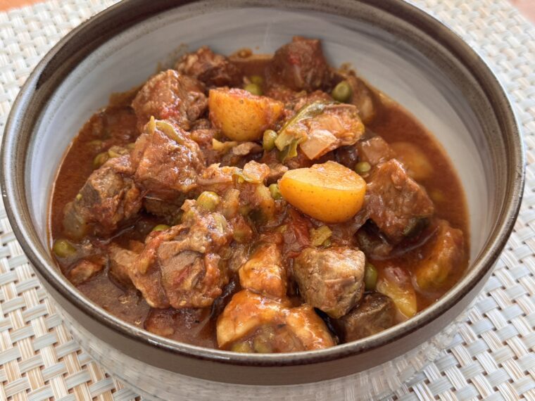 Slow Cooker Beef and Brussels Sprouts Stew