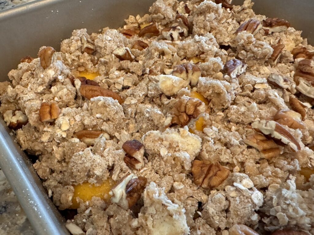 Peach Pecan Crisp