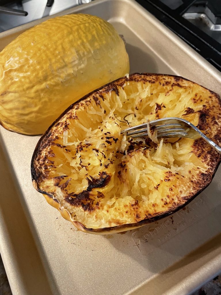 roasted spaghetti squash