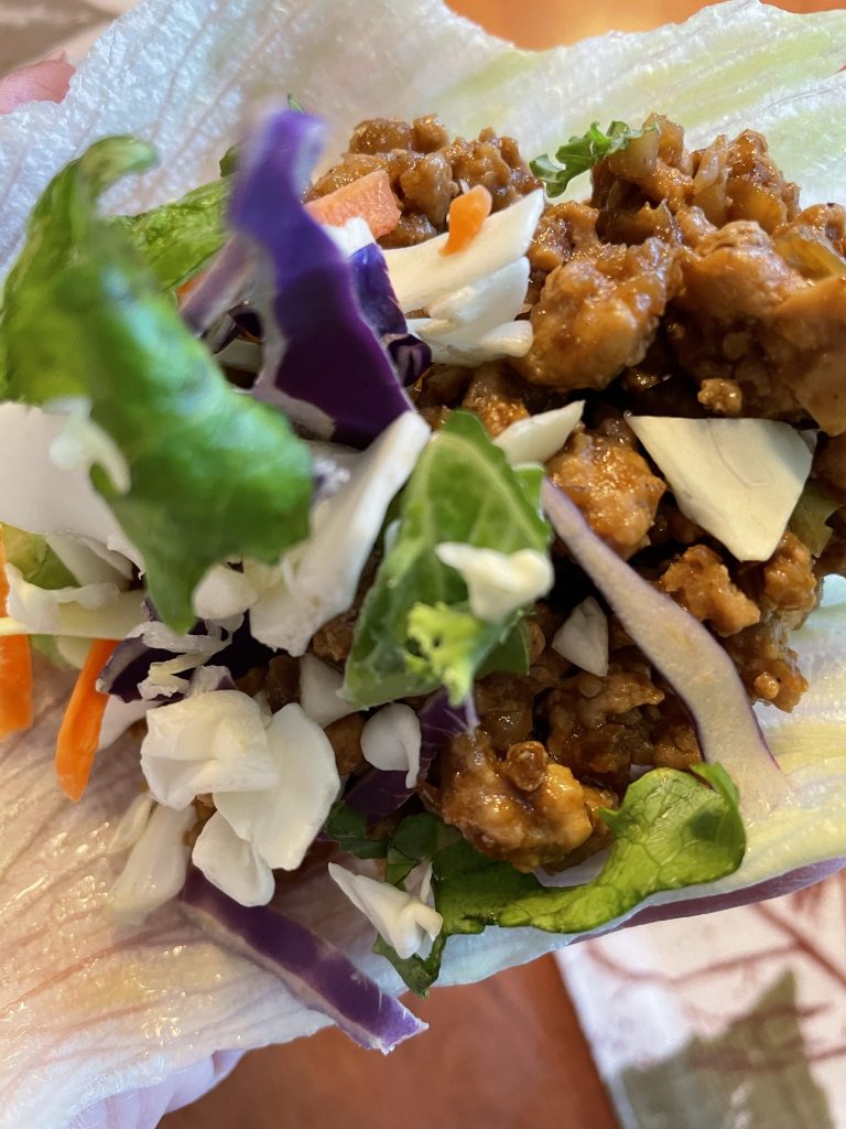 Chicken Lettuce Wraps