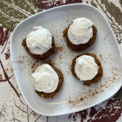 Frosted Pumpkin Spice Cookies