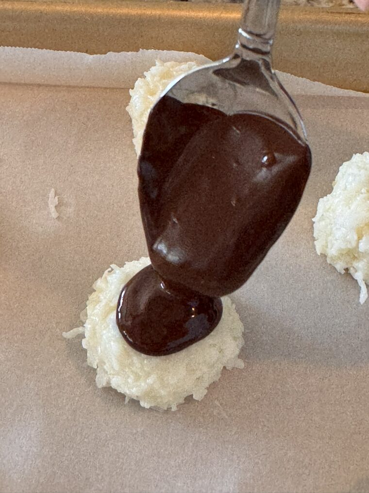 Chocolate Coconut Snowballs