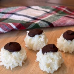 Chocolate Coconut Snowballs