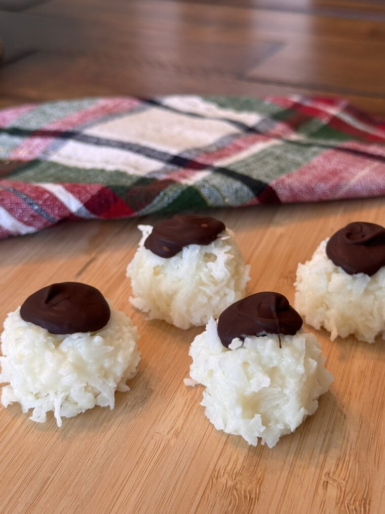 Chocolate Coconut Snowballs