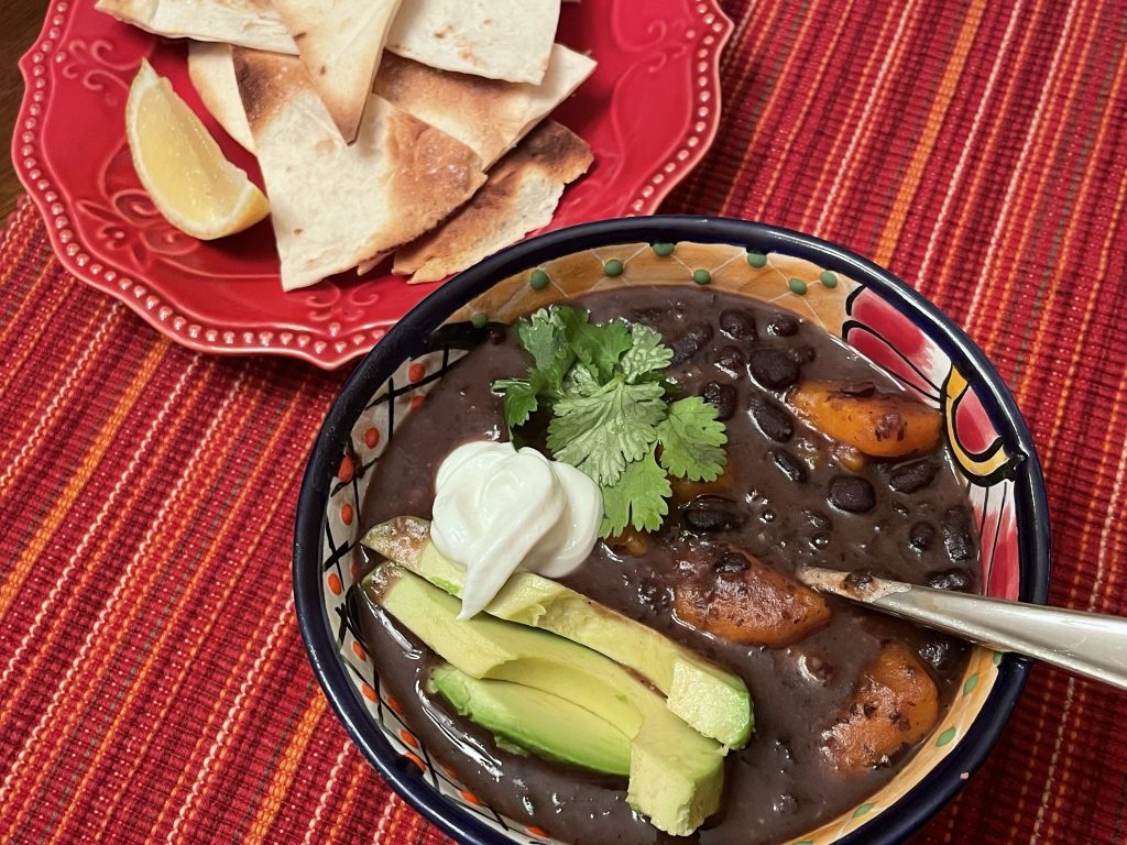 Black Bean and Ham Soup